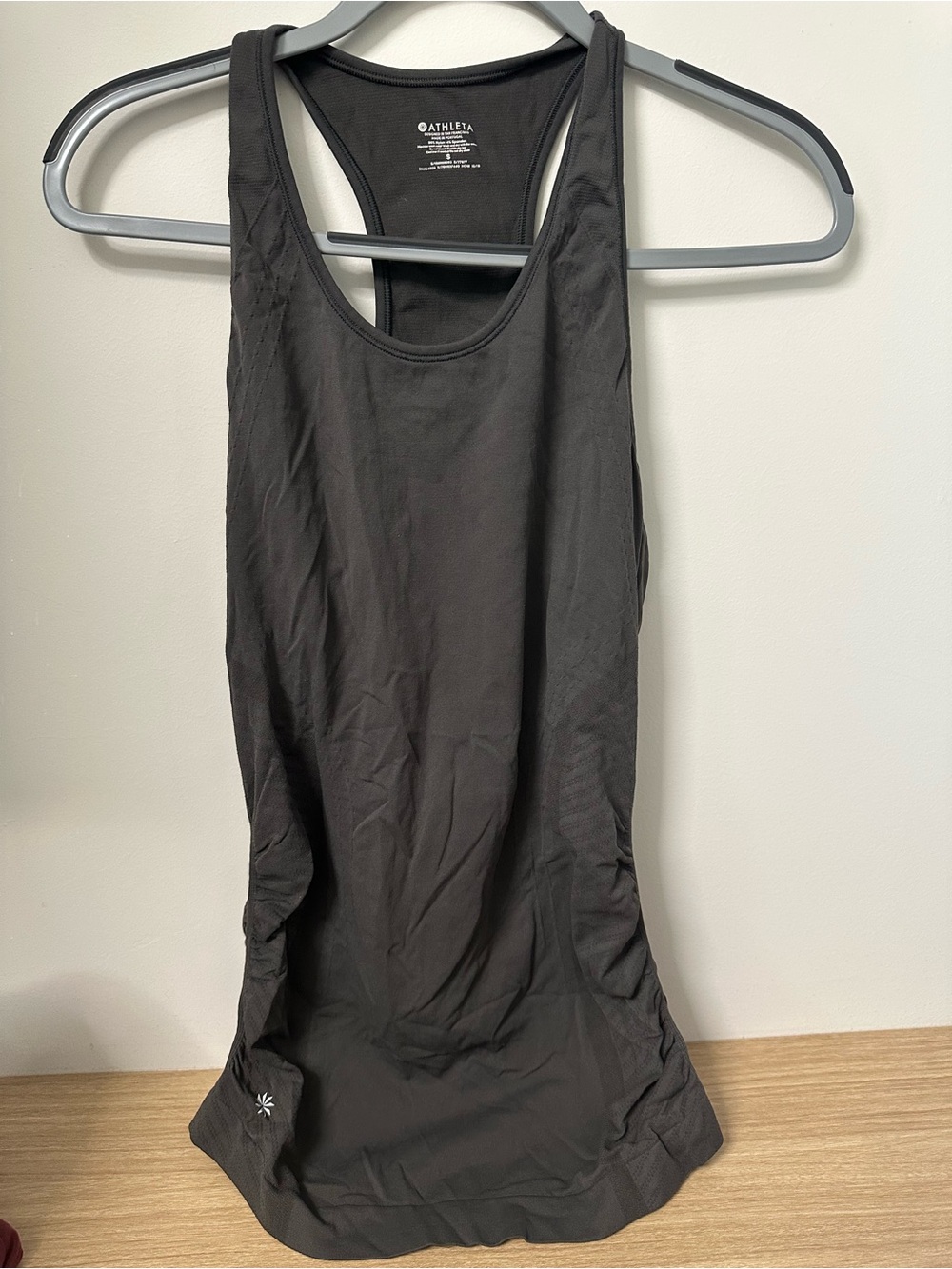Athleta Dark Charcoal Gray Performance Tank Top